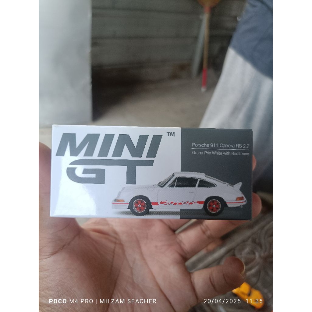 Mini GT Porsche 911 Carrera Rs 2.7