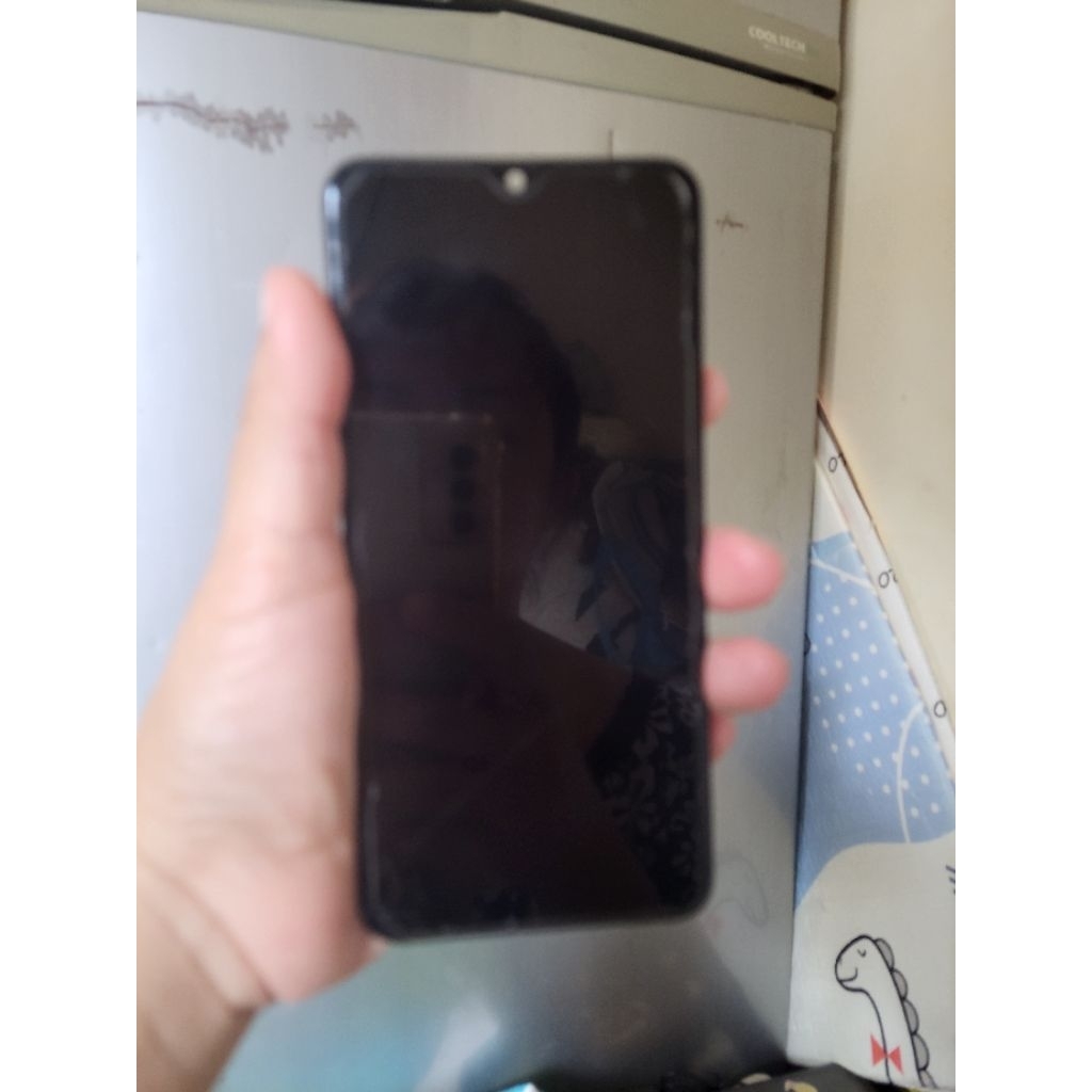 LCD OPPO A12 + FRAME ORI COPOTAN