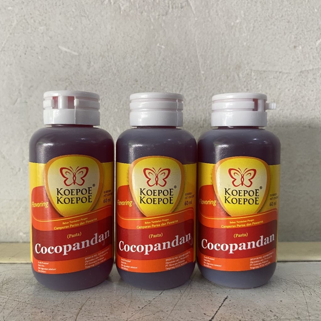 Pasta koepoe koepoe COCOPANDAN 60 ml | pasta cocopandan | perisa cocopandan