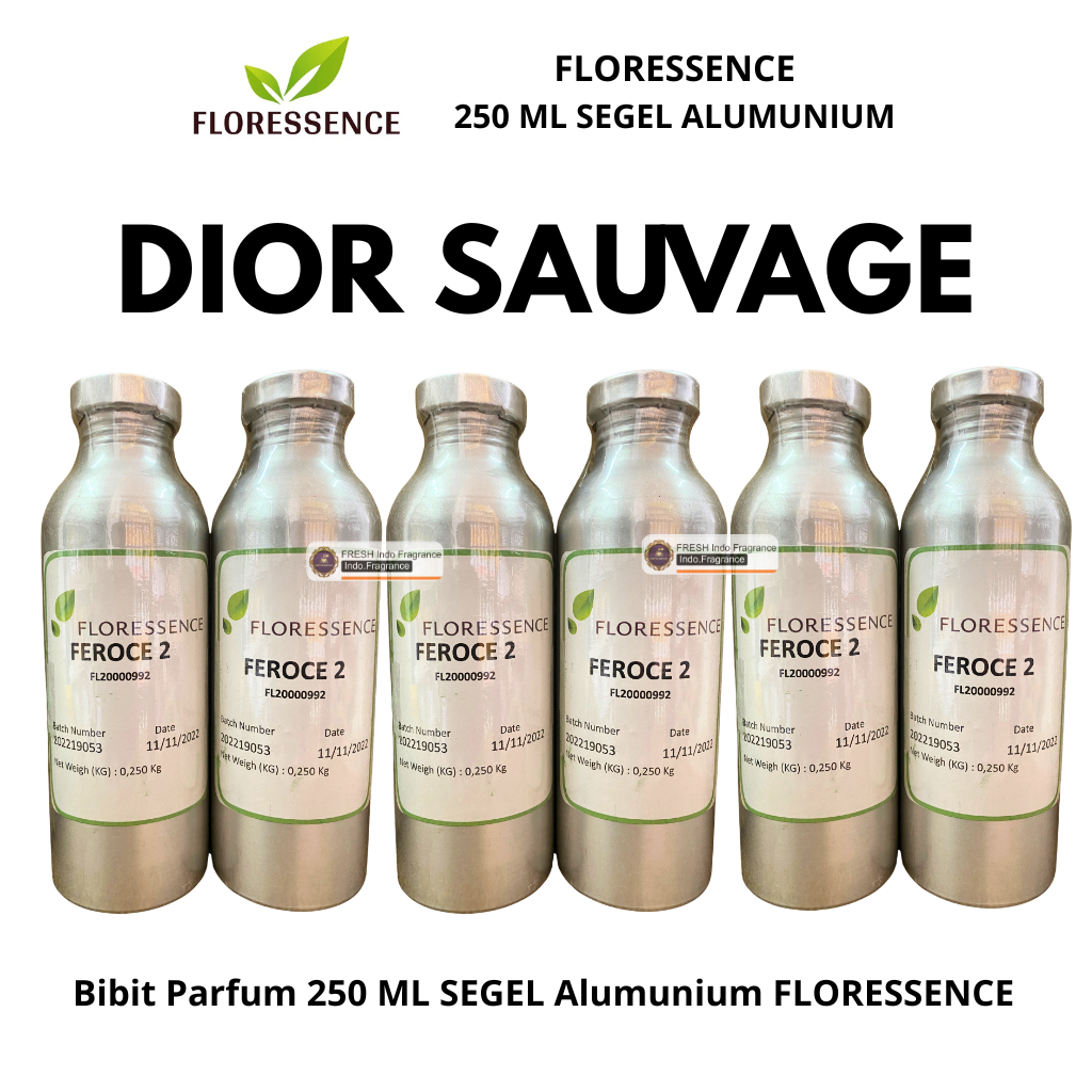 Bibit Parfum FEROCE ( 250 ML SEGEL Alumunium ) FLORESSENCE Doors