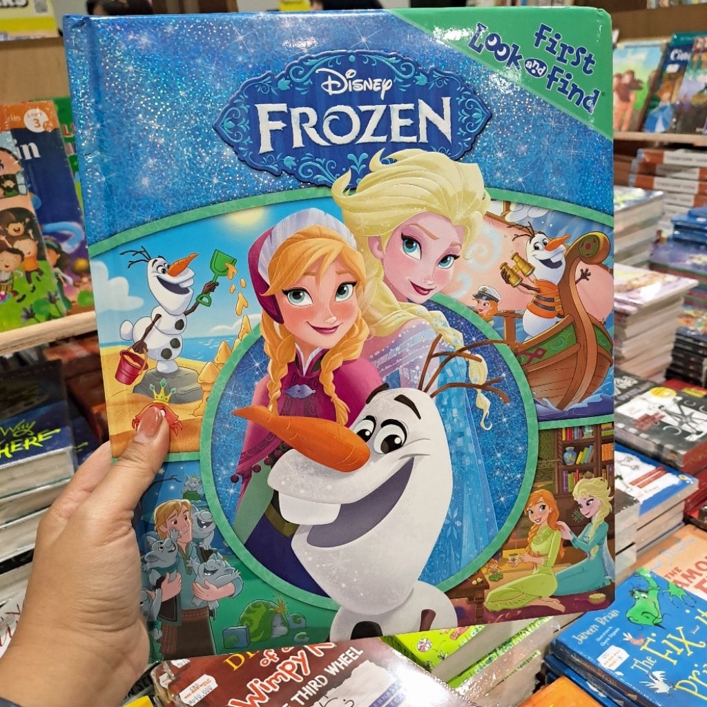 BIG BAD WOLF BOOKS • FIRST LOOK AND FIND : DISNEY FROZEN - BUKU ANAK BBW IMPORT