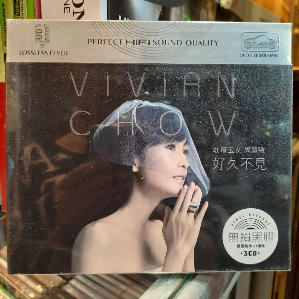 CD. VIVIAN CHOW / ZHOU HUI MIN 3 DISC ORIGINAL