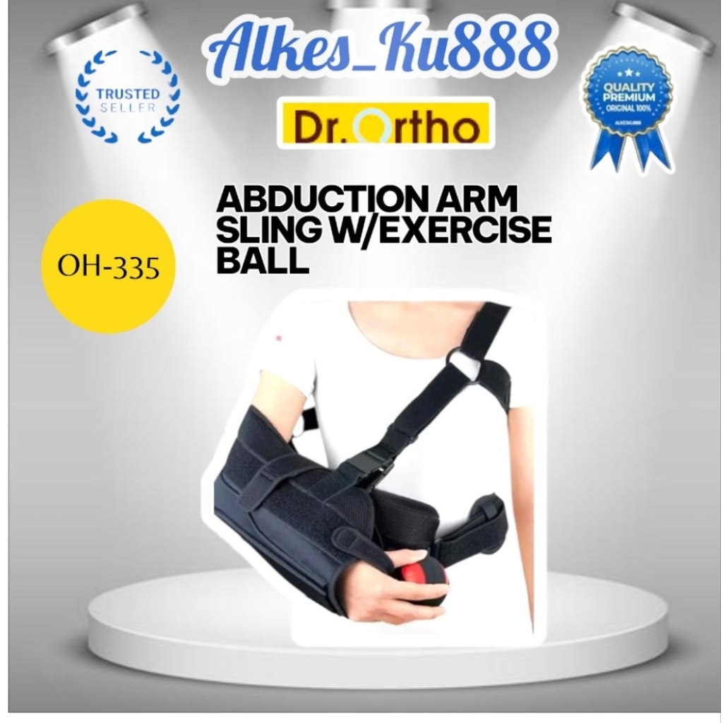 ABDUCTION ARM SLING W/EXERCISE BALL DR ORTHO OH-335