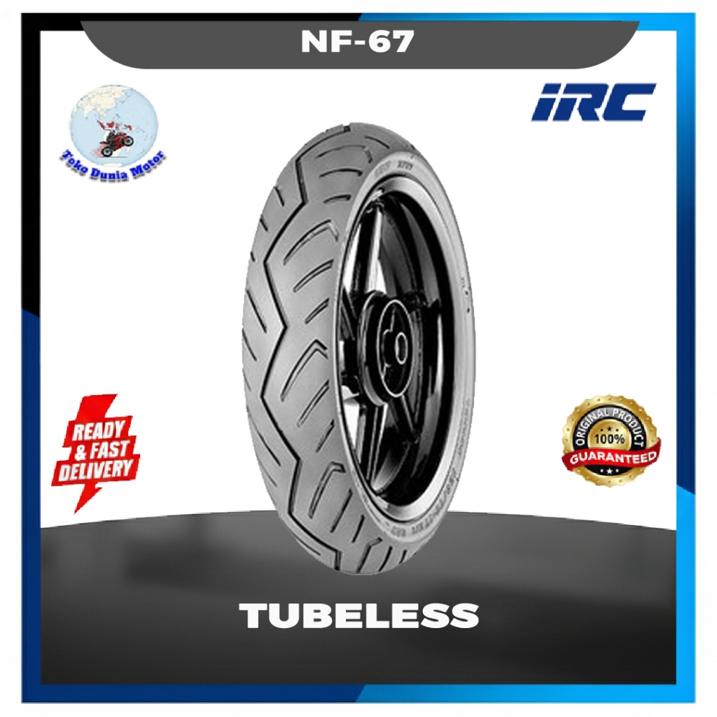 Ban Motor IRC 120 70 17 46P NF67 Tubeless Yamaha Vixion GSX