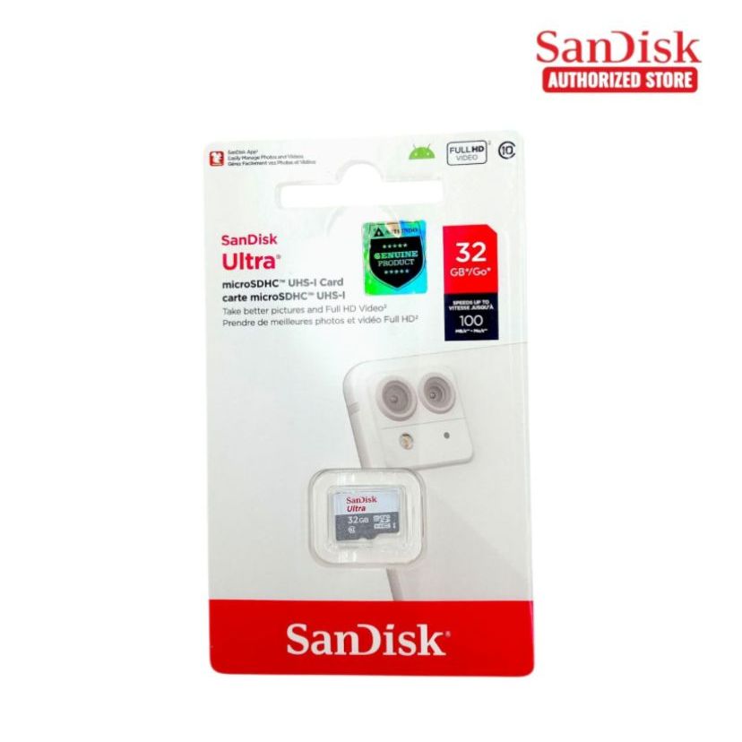 MICRO SDHC SANDISK ULTRA 32GB ORI