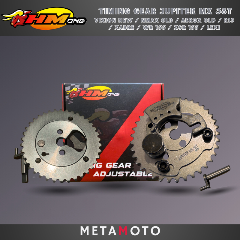 hmone gear sentrik jupiter mx vixion mx king r15 xabre nmax old 38T adjustable gigi sentrik geser