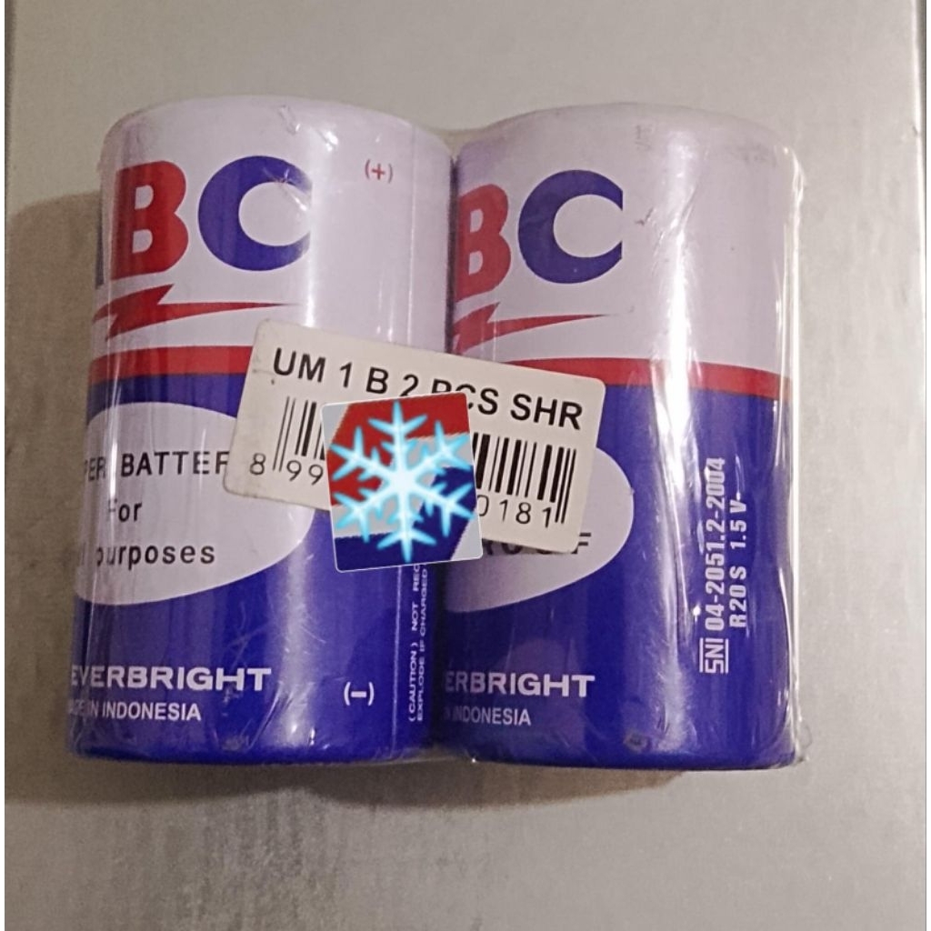baterai Besar untuk senter kakek