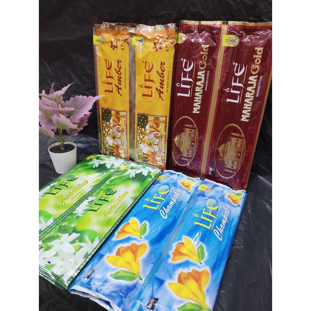 Varian Dupa Wangi Darshan Life Incese Sticks Isi 35 Stik - Dupa Maharaja Gold Aromaterapi