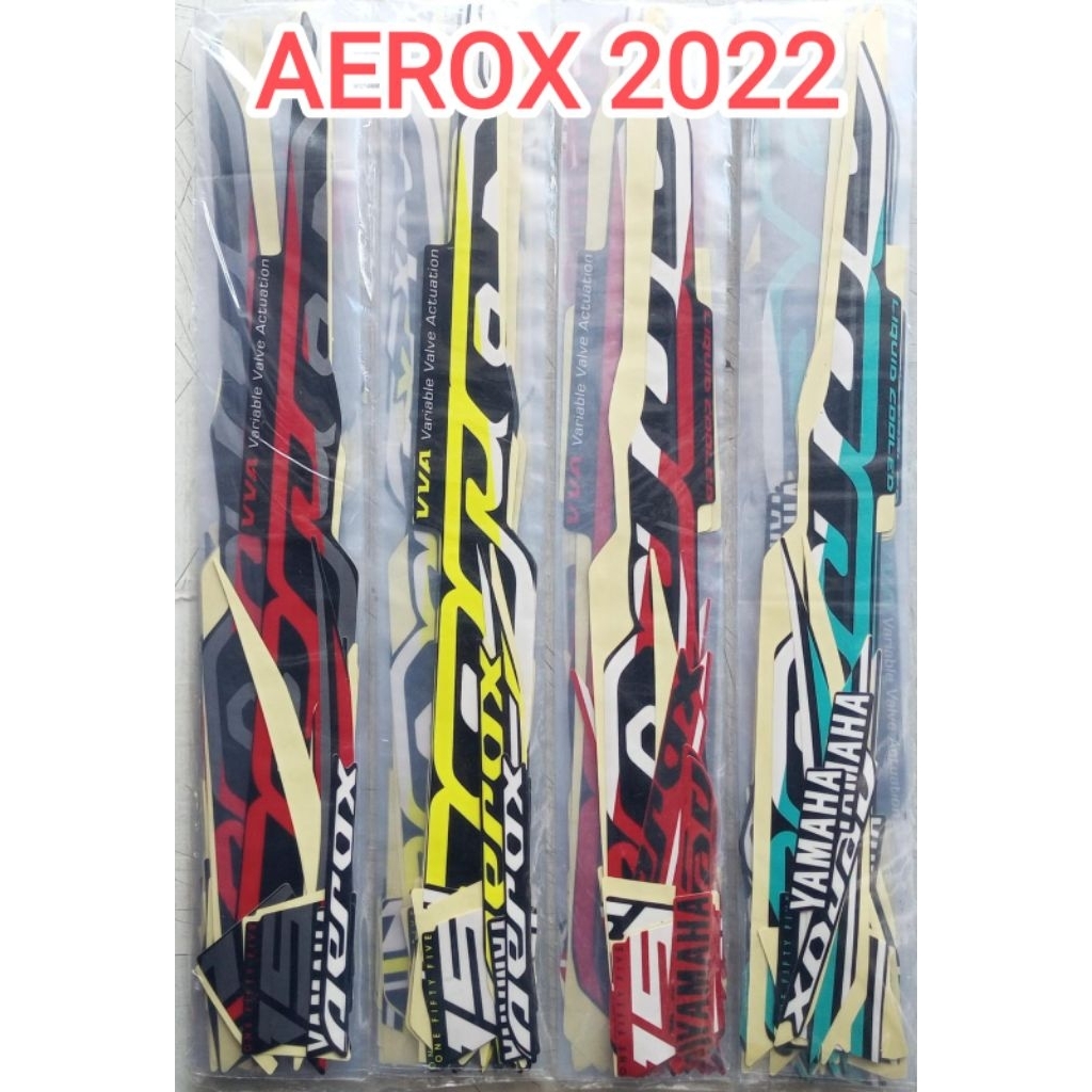 Sticker Striping Standar Motor Yamaha Aerox 2022