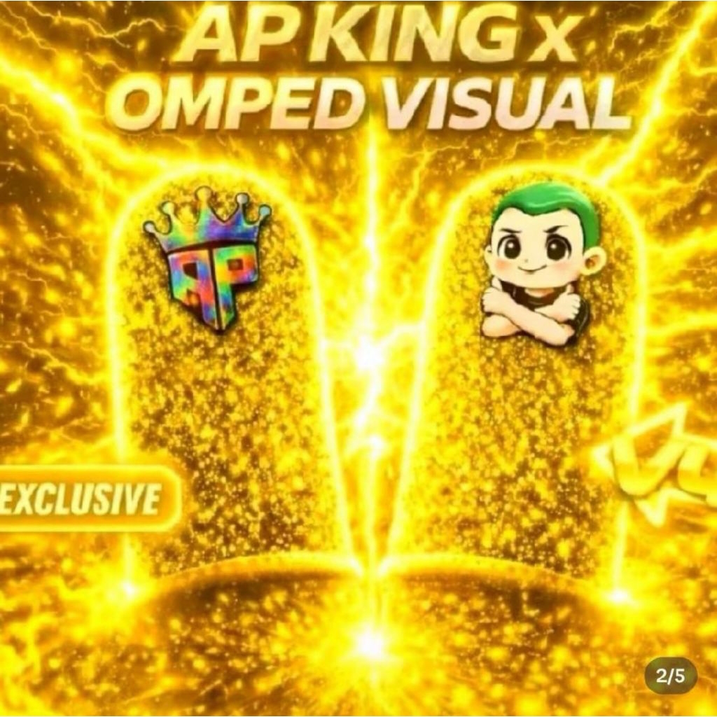 TERBARU AP KING SARUNG JEMPOL V4 AP KING OMPED VISUAL PREMIUM ORIGINAL SUPER RESPONSIF DAPATKAN HADI
