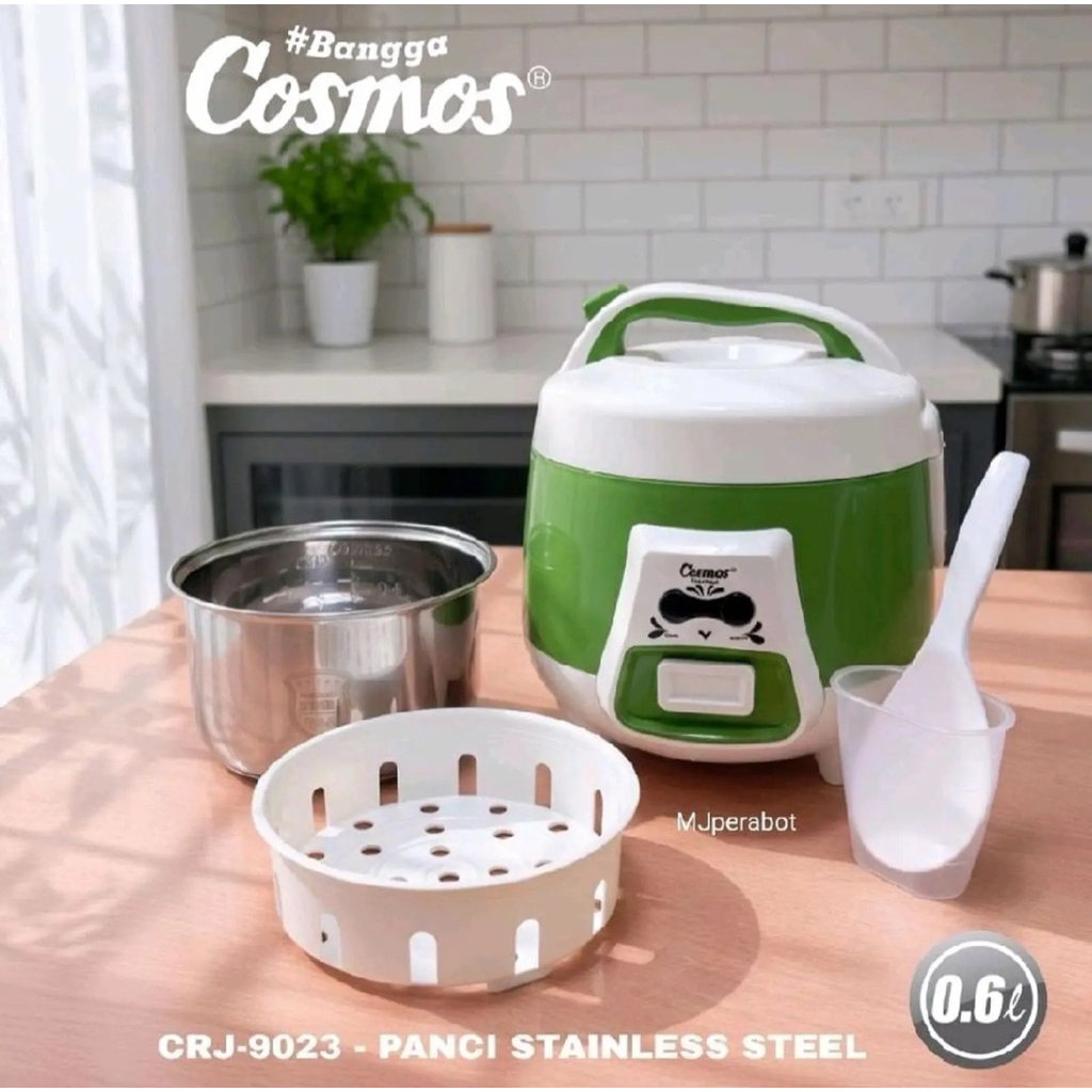 RICE COOKER COSMOS CRJ 9023 PANCI STAINLESS - MINI RICE COOKER PANCI STAINLESS COSMOS - MAGIC COM CO