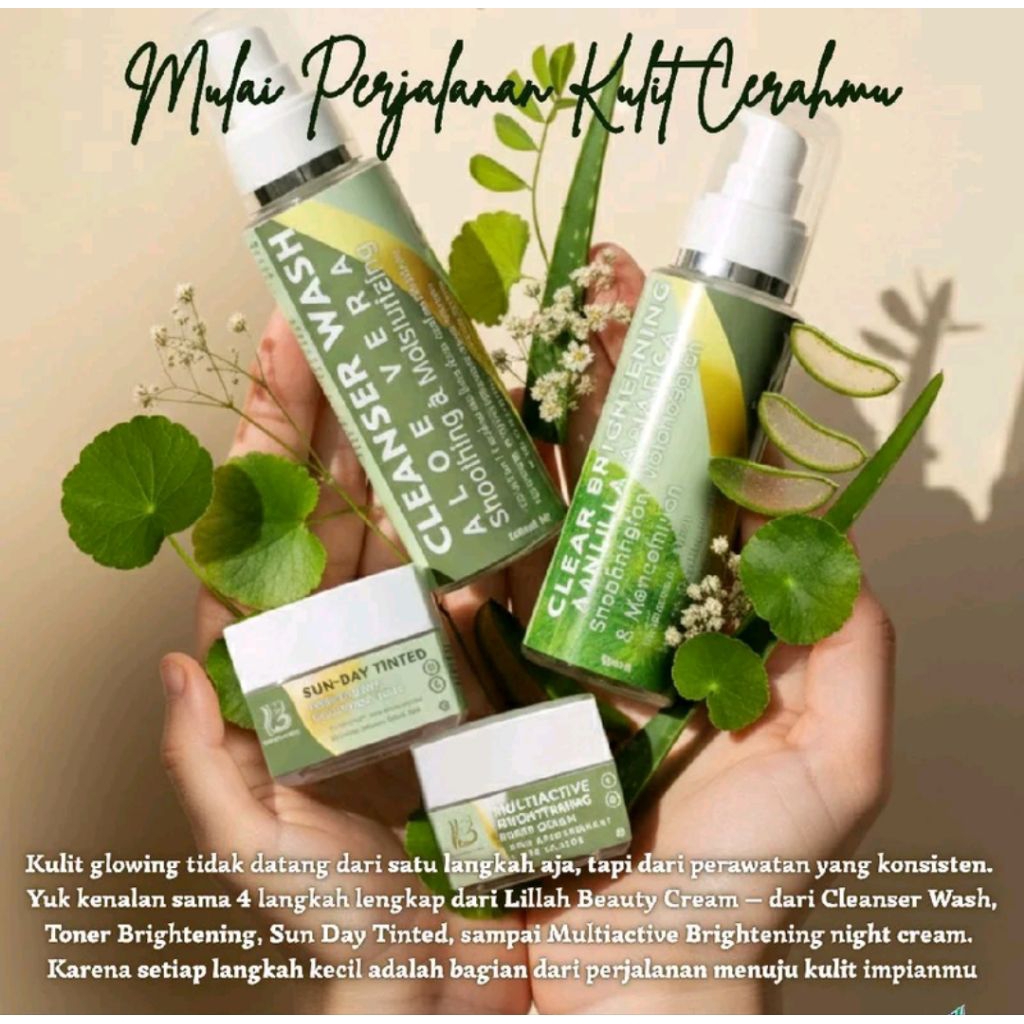 LBC PAKET BRIGHTENING SERIES Original Skincare BPOM Halal