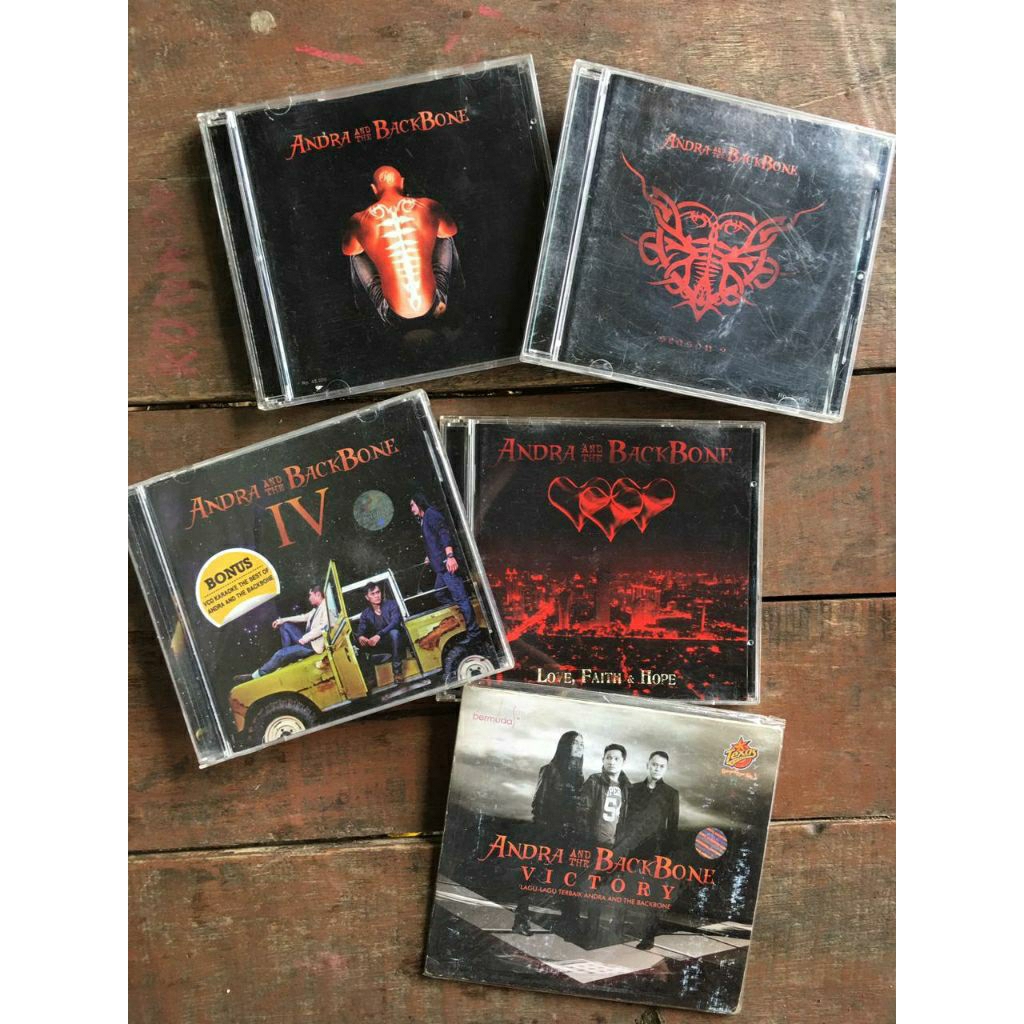 Cd album Andra & The BackBone original