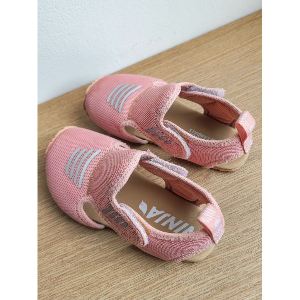 [PRELOVED] PYOPP Ninja Active Barefoot Sandals Open Heels - Sakura Pink Size 32