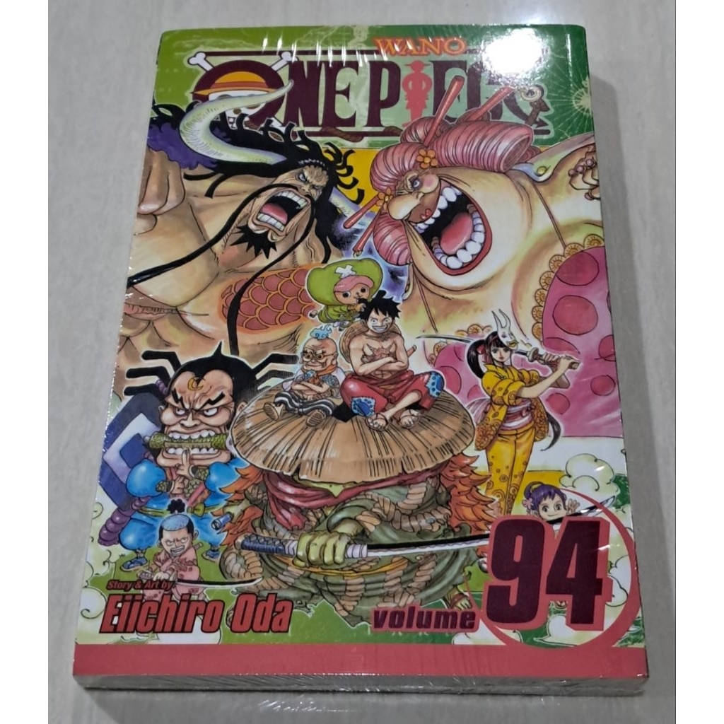 Buku Komik Manga Import One Piece vol 94 ORIGINAL Viz Media bahasa English NEW SEALED