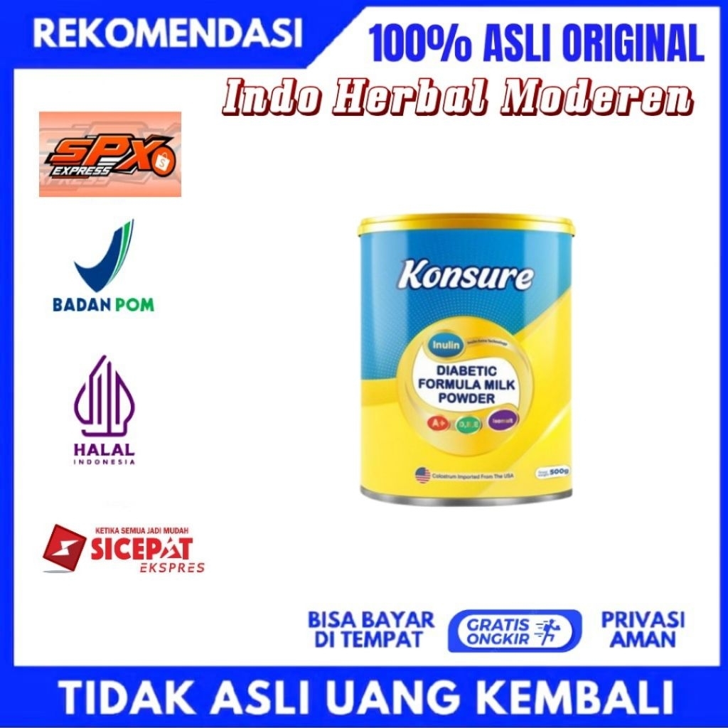 KONSURE SUSU DIABETES IMPOR | KONSURE MILK DIABET