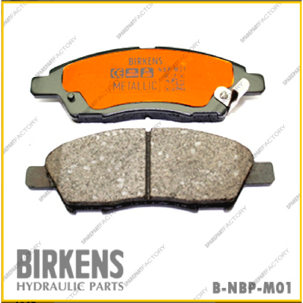 NBP-M01 BIRKENS BRAKE PAD / KAMPAS REM LIVINA X-GEAR GRAND LIVINA MARCH DEPAN