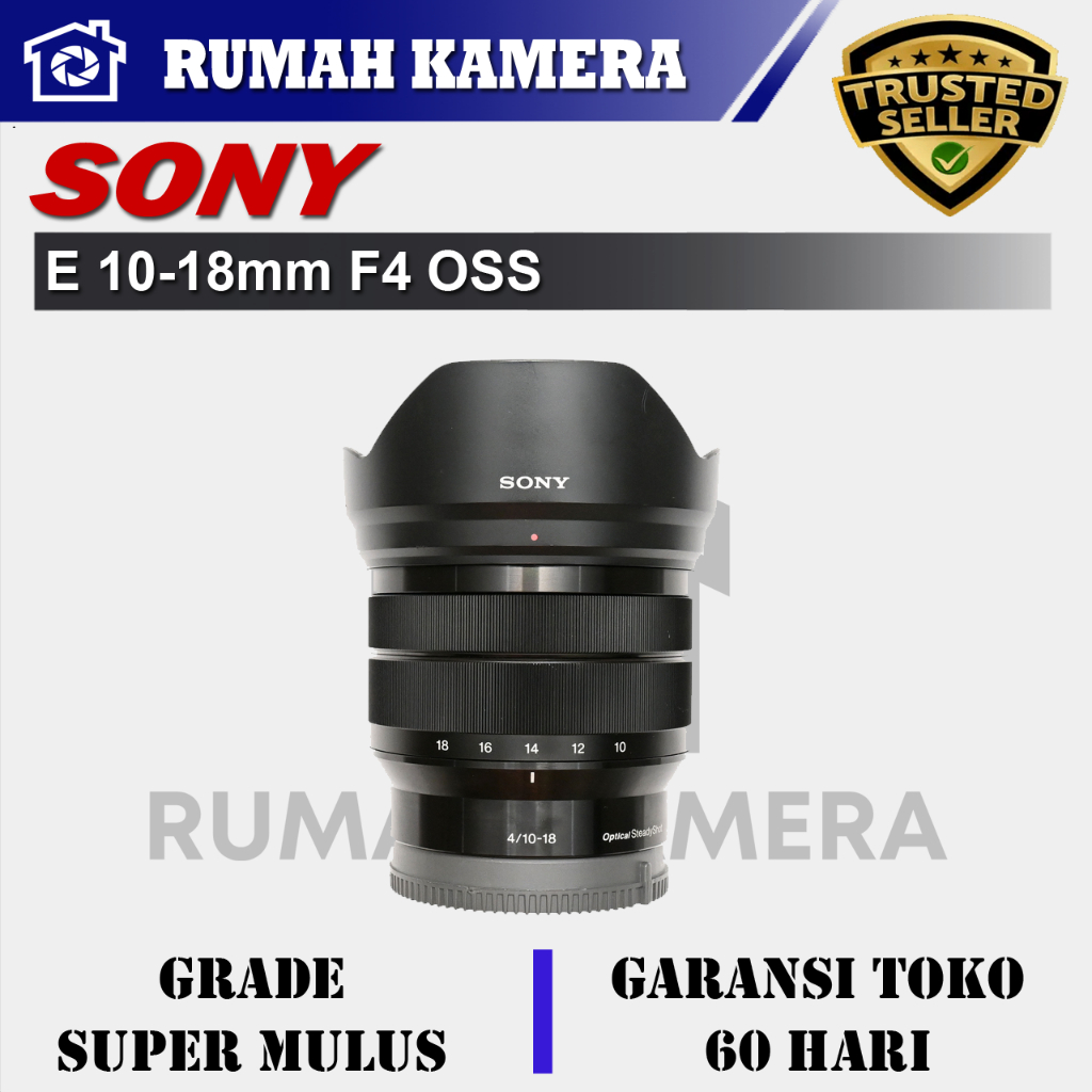 Lensa Sony 10-18mm F4 OSS