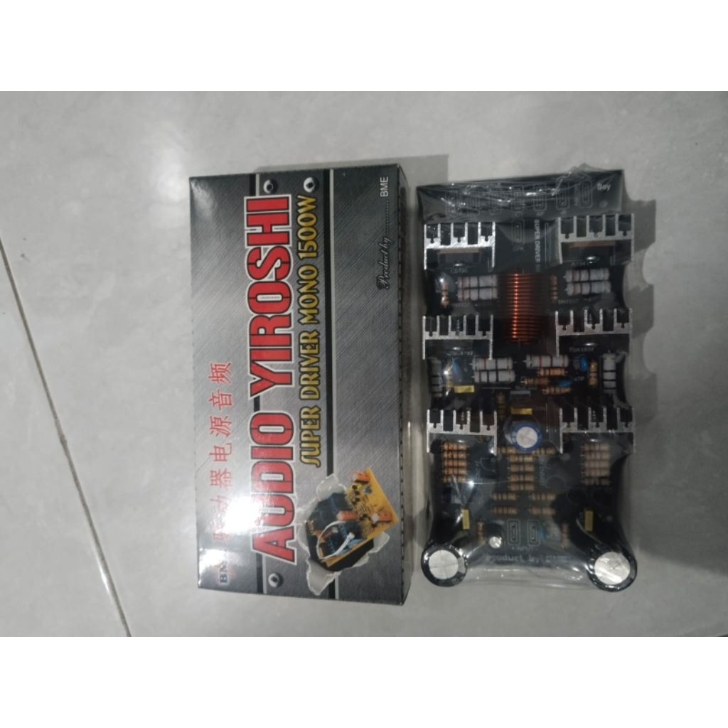 Kit Audio YIROSHI Super Driver Mono 1500W By BME