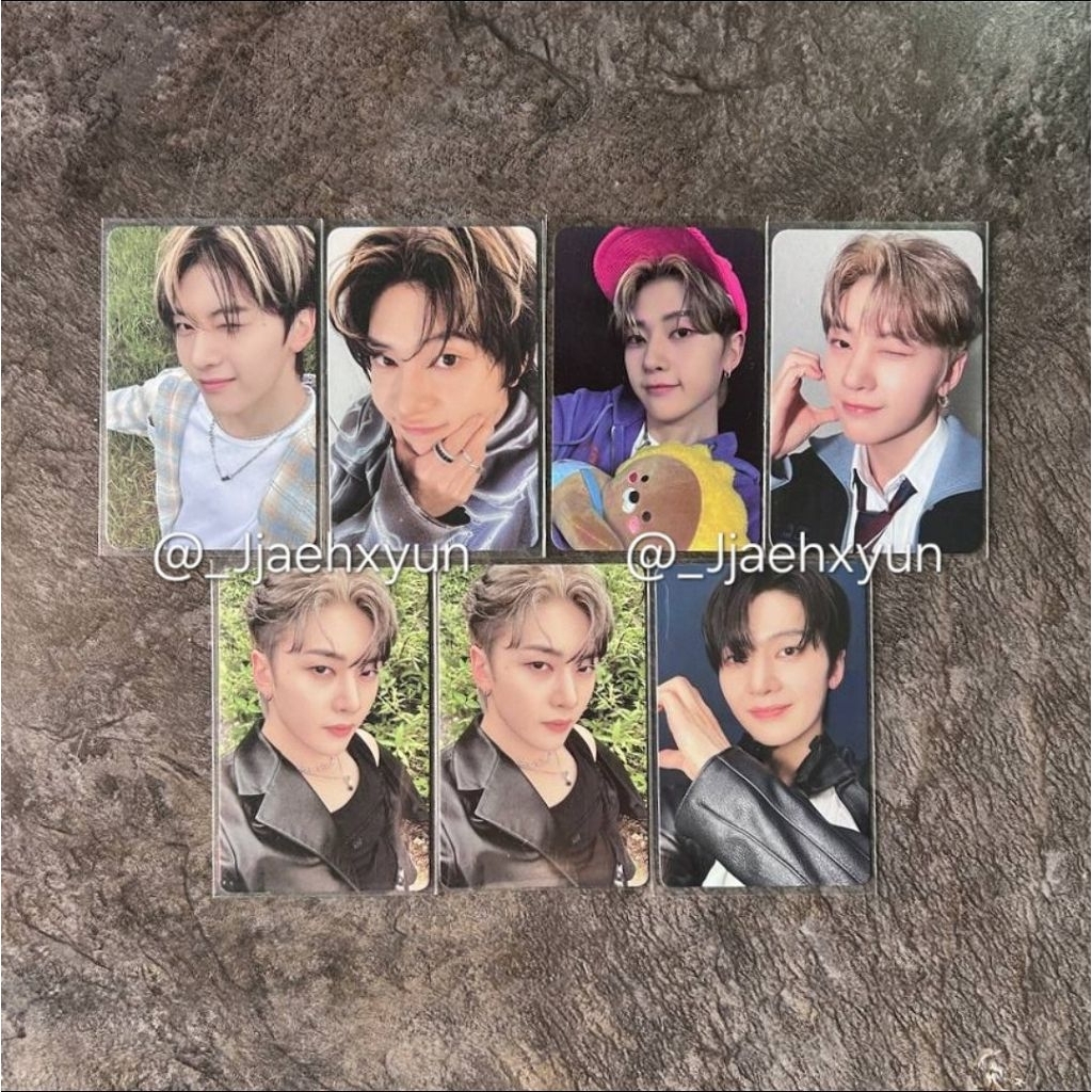 [Ready] ZEROBASEONE ZB1 AAB Seok Matthew PC POB LD Lucky Draw Photocard Benefit Ktown Heartcheek Mus
