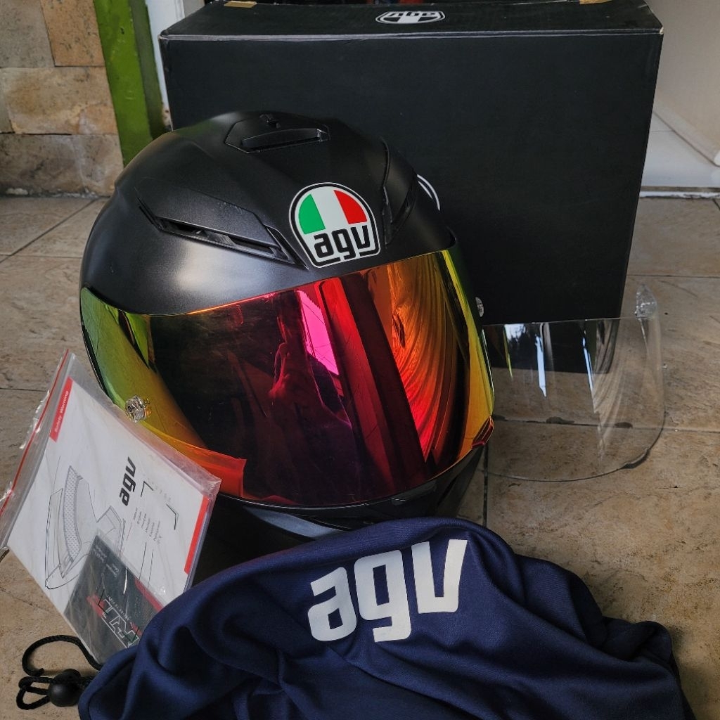 Agv K3SV Black Matte Size M