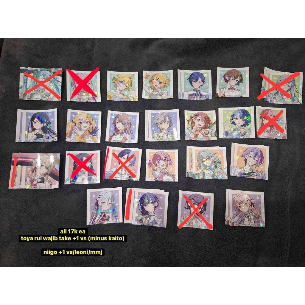 Project sekai proseka kanshasai 2025 tokuten sticker