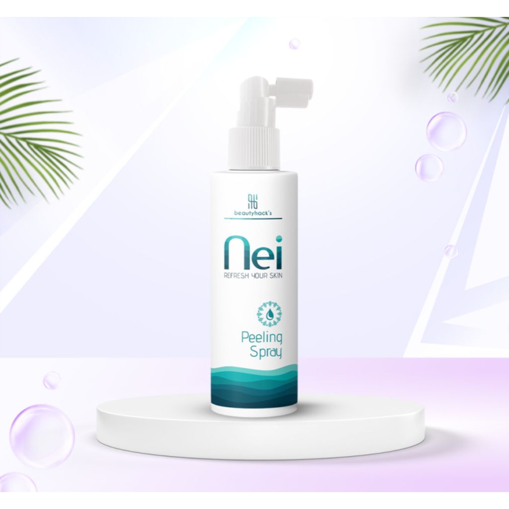 Nei Peeling Spray PerontokDaki Dan Sel Kulit Mati Membandel - NeiPenghilang Daki