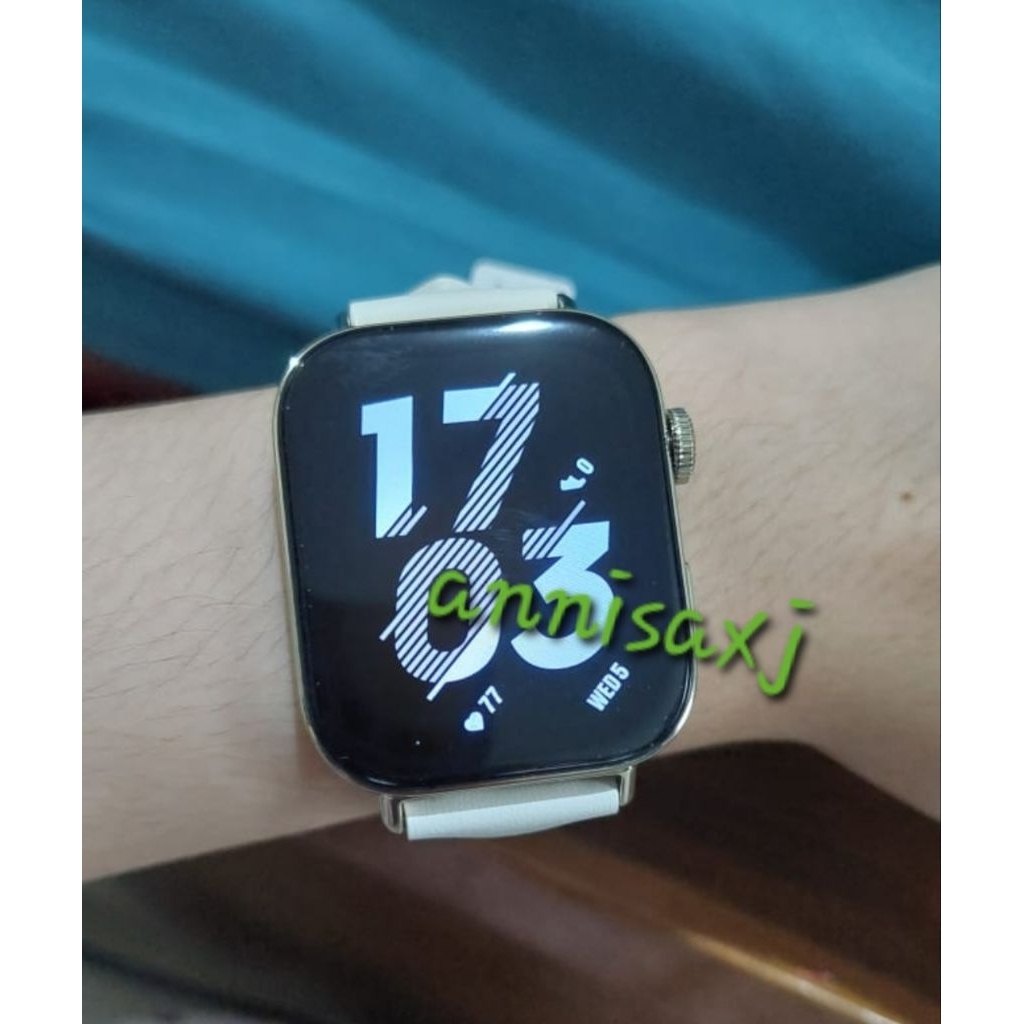 Preloved Huawei Watch Fit 3 Leather (NFC) Smartwatch