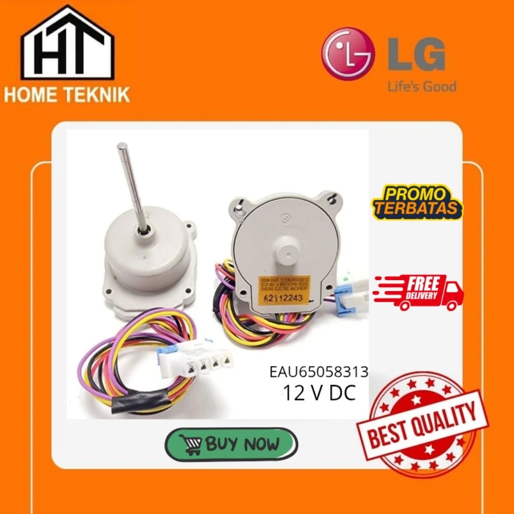 Kipas kulkas LG inverter DC EAU65058313 original baru