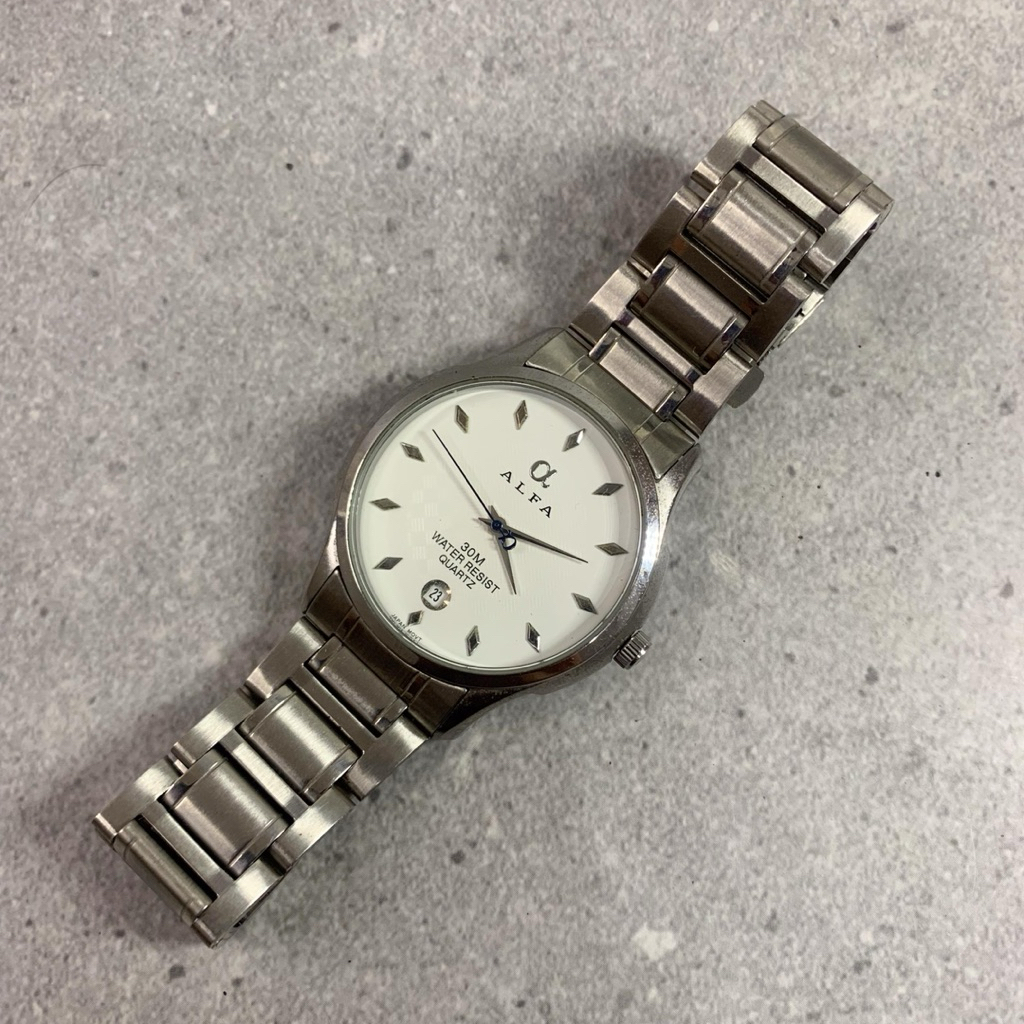 alfaaa original second jam tangan pria