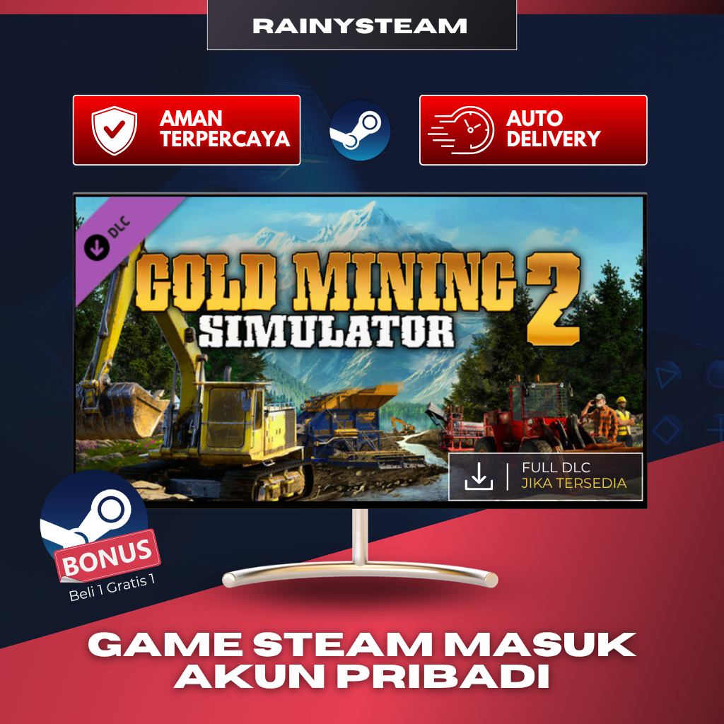 [BELI 1 GRATIS 1] Gold Mining Simulator 2 / AUTO DELIVERY / STEAM / Game PC / Games Computer / Origi
