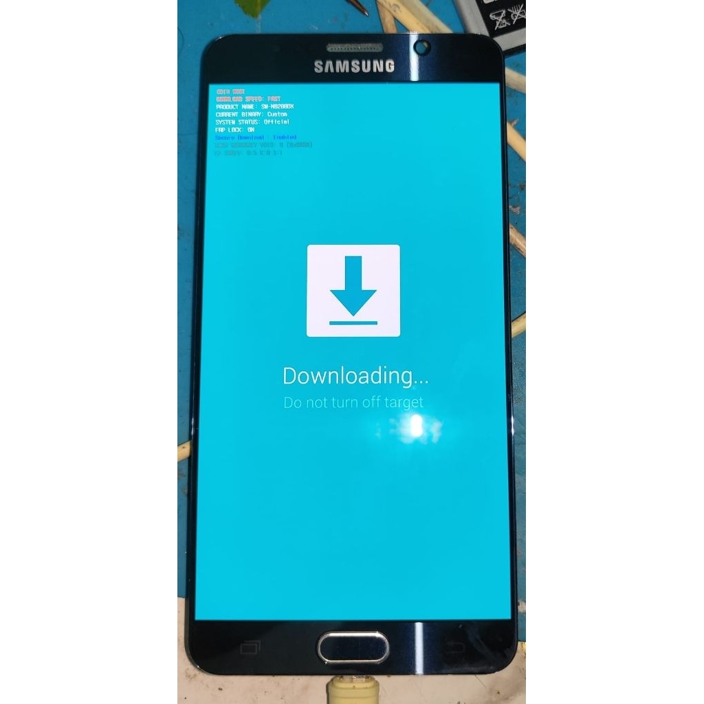 LCD SAMSUNG NOTE 5 MULUS/BENING, ORIGINAL COPOTAN (KONDISI BEKAS)