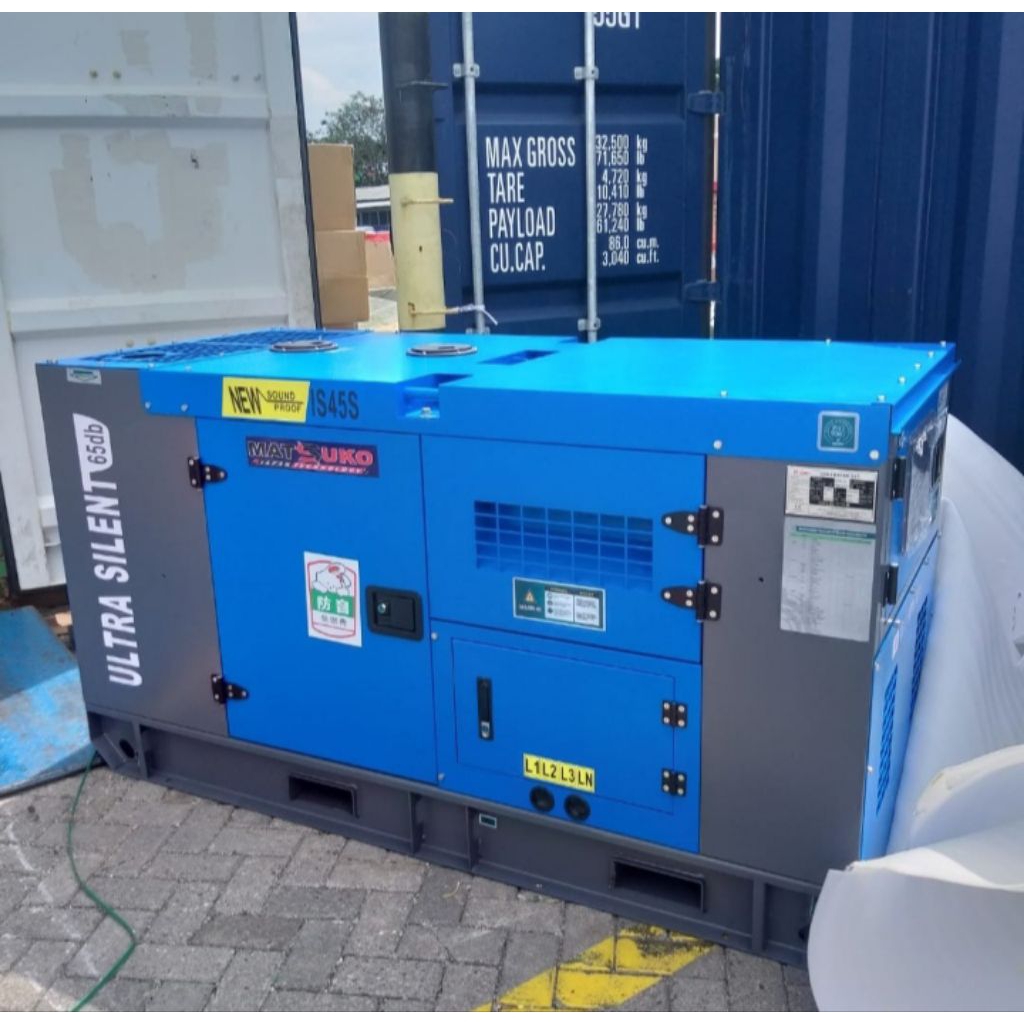 genset silent isuzu 30 kva 3 phase. genset silent isuzu 30 kva