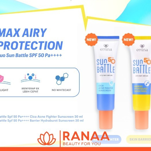 EMINA SUN BATTLE AIRY SUN SERUM