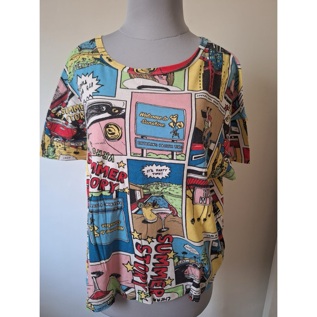 KAOS WANITA PULL&BEAR Original