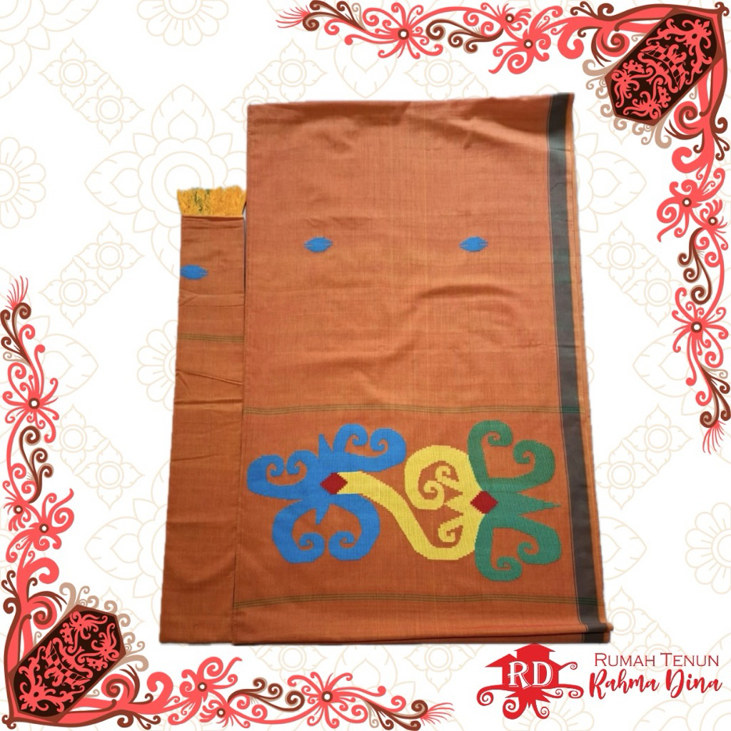 SARUNG TENUN PAKIS/SARUNG ASLI SAMARINDA/SARUNG OLEH OLEH SAMARINDA