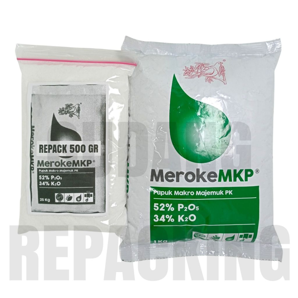 Pupuk MKP Meroke Kemasan REPACK 500 GR - ORIGINAL By Gudang Repacking