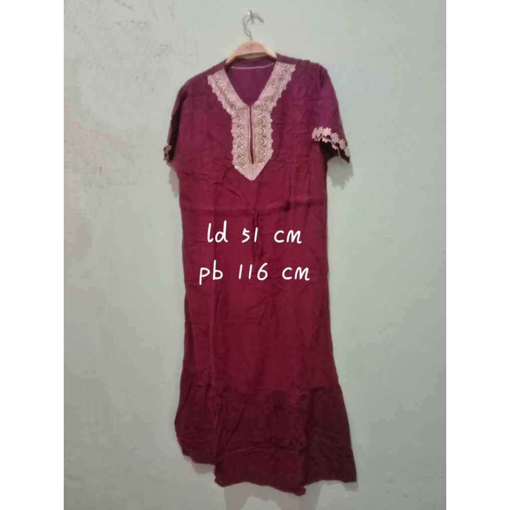 Preloved daster home dress katun