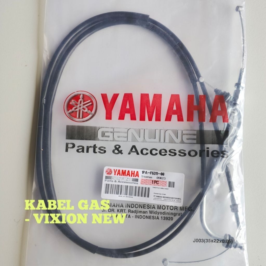 Kabel gas motor Yamaha Vixion new / tali gas Vixion new