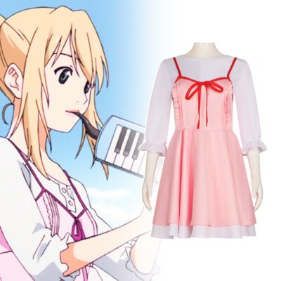 Dress Miyazono Kaori Cosplay Second ukuran XL