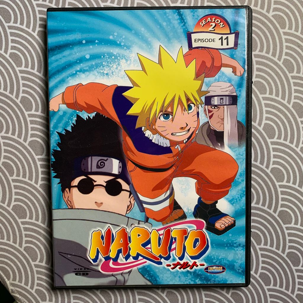 VCD Naruto Season 2 Episode 11 Original Dubbing Bahasa Indonesia | DVD VCD CD Kaset