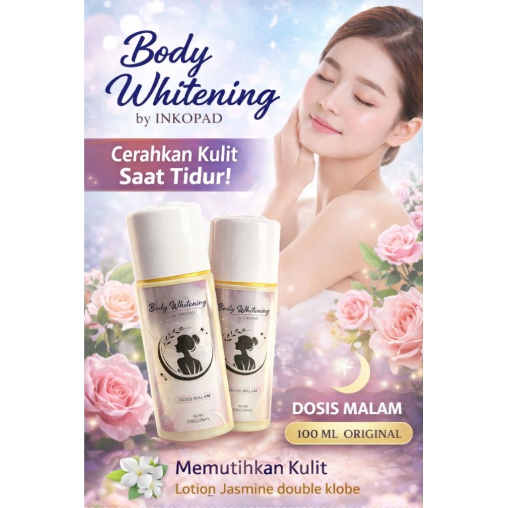 [Original] HB Lotion INKOPAD | HB INK Aroma Jasmine  | HB Dosting Pemutihan