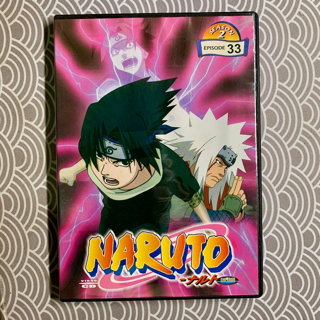 VCD Naruto Season 2 Episode 33 Original Dubbing Bahasa Indonesia | DVD VCD CD Kaset