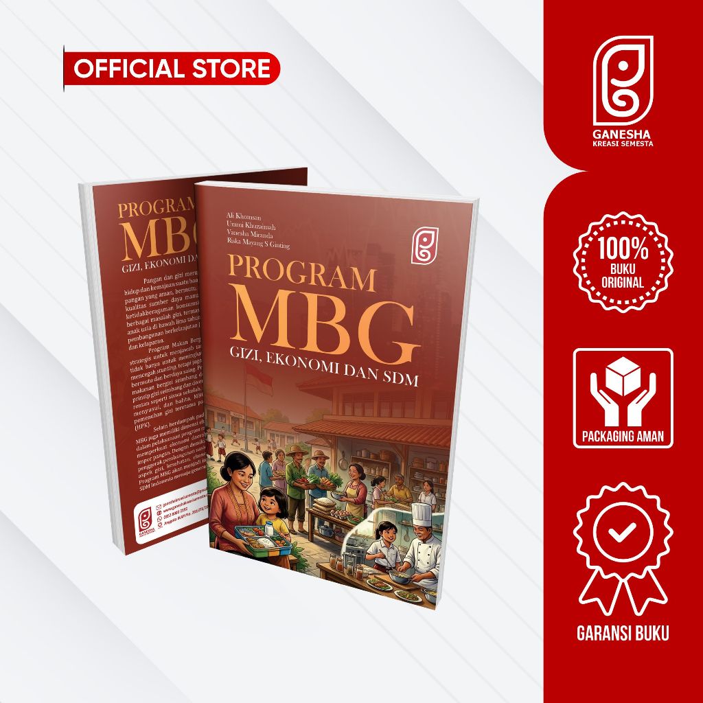 BUKU Program MBG: Gizi, Ekonomi dan SDM