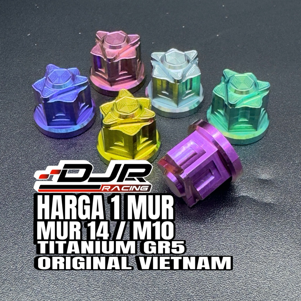 Mur 14 M10 Titanium GR5 Mur 14 Topi Original Vietnam