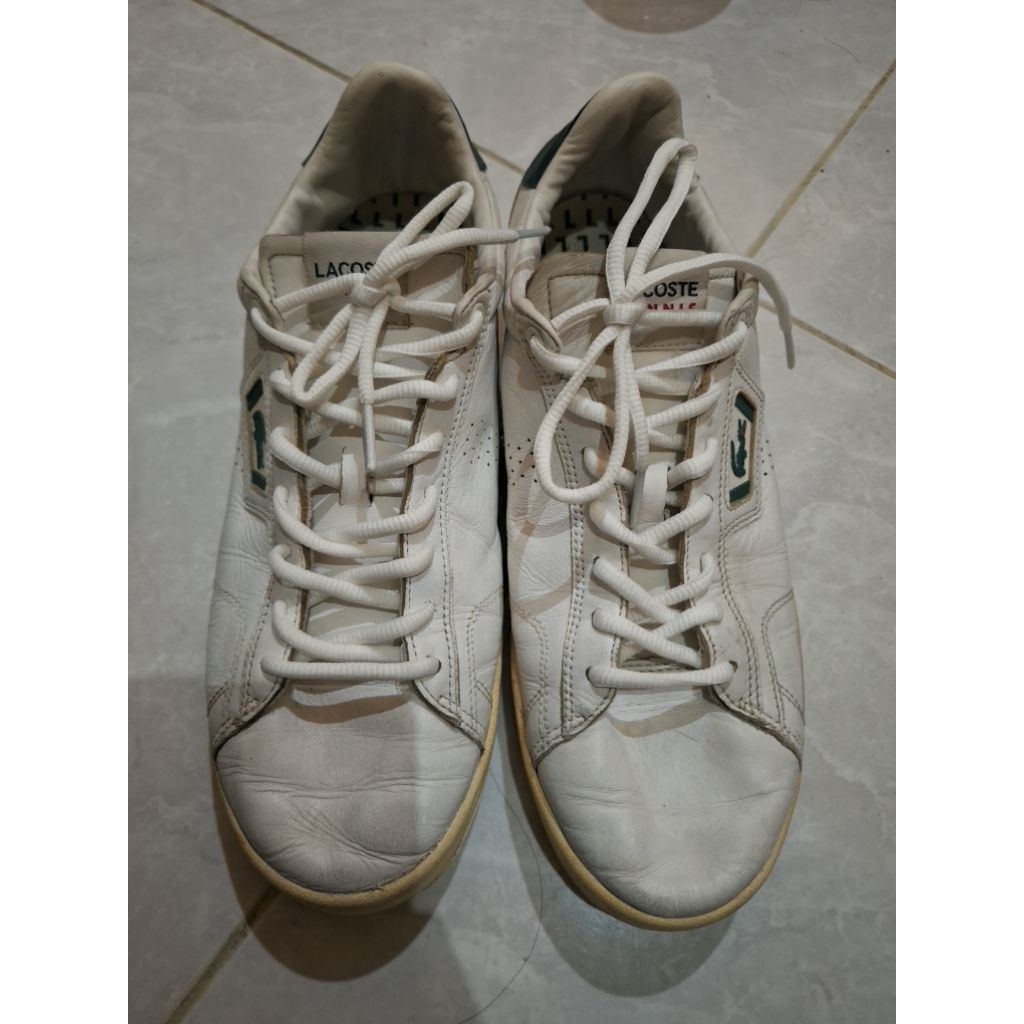 sepatu bekas lacoste size 42