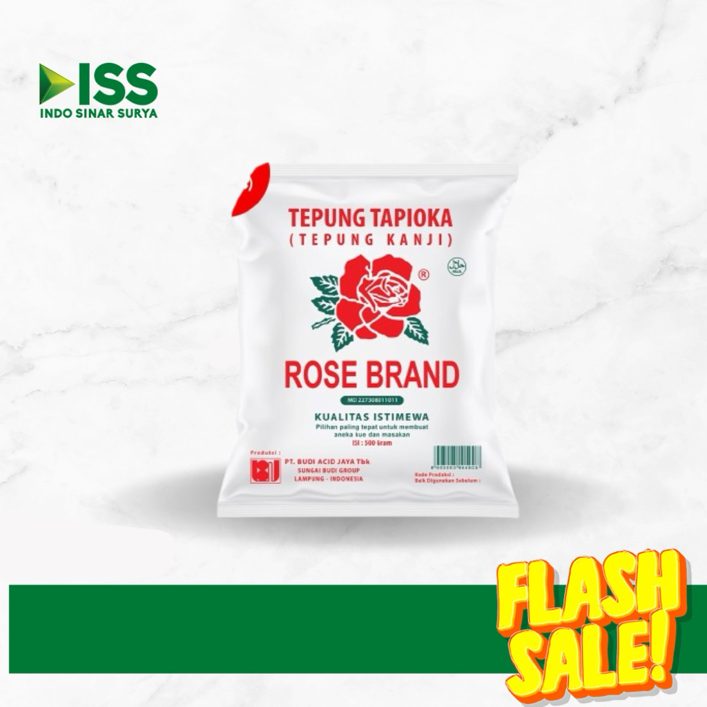 TEPUNG TAPIOKA ROSEBRAND 500GRAM / TEPUNG TAPIOKA