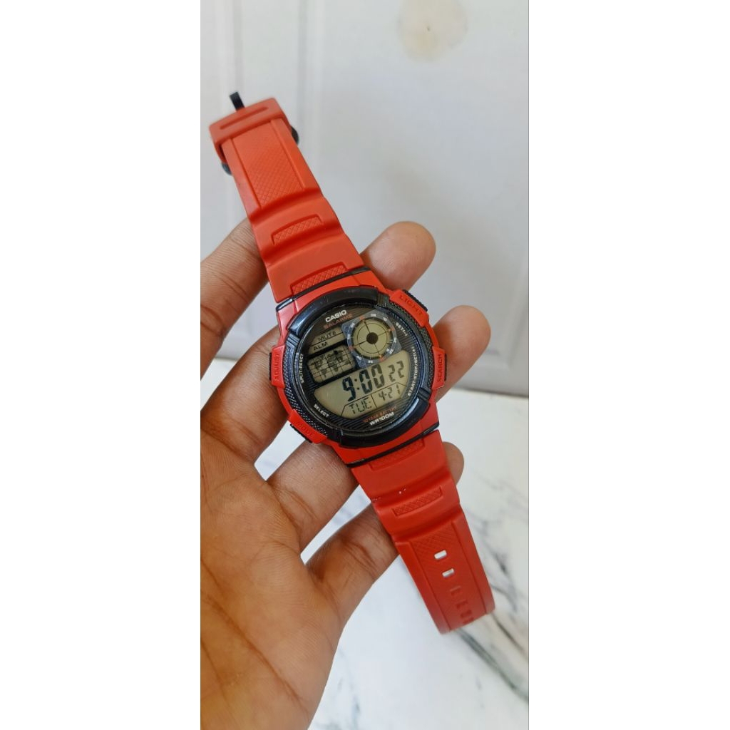 Jam second CASIO original
