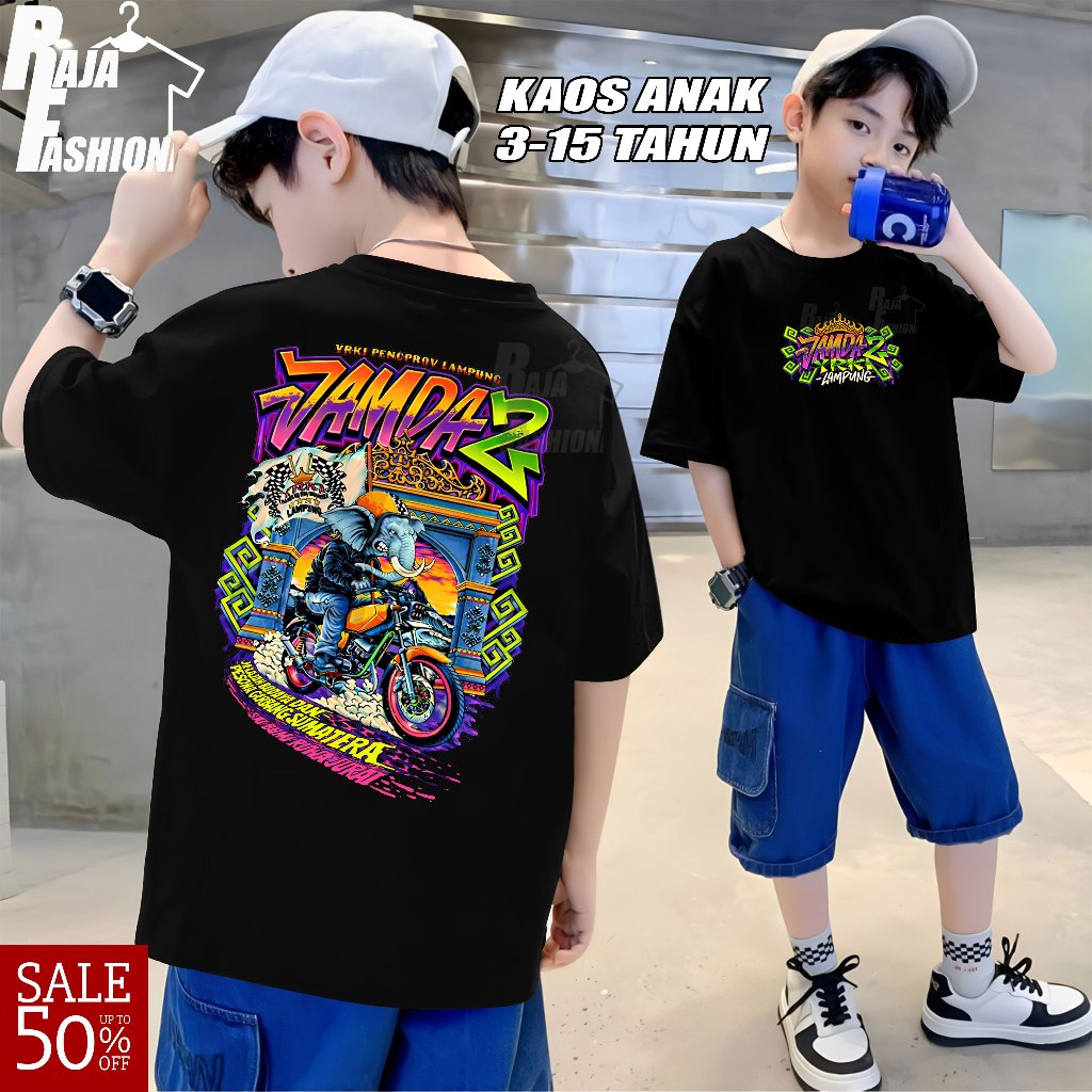 T-SHIRT ANAK JAMDA 2 YRKI PENGPROV LAMPUNG YRKI UYYE.