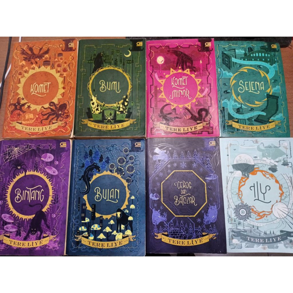 Preloved Novel Bumi Series